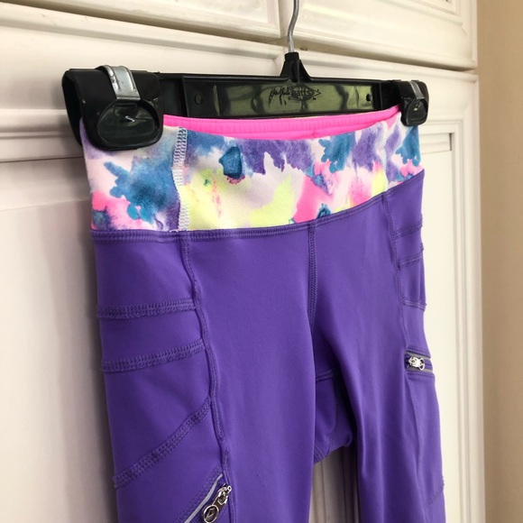 Unique Ivivva by Lululemon crop leggings - Picture 4 of 12